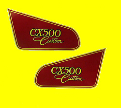 Seitendeckeldekor CX500C
