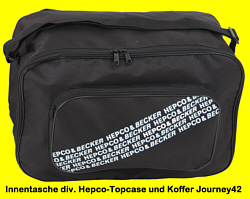zm Vergrern klicken     Innentasche Hepco-Koffer + Topcase
